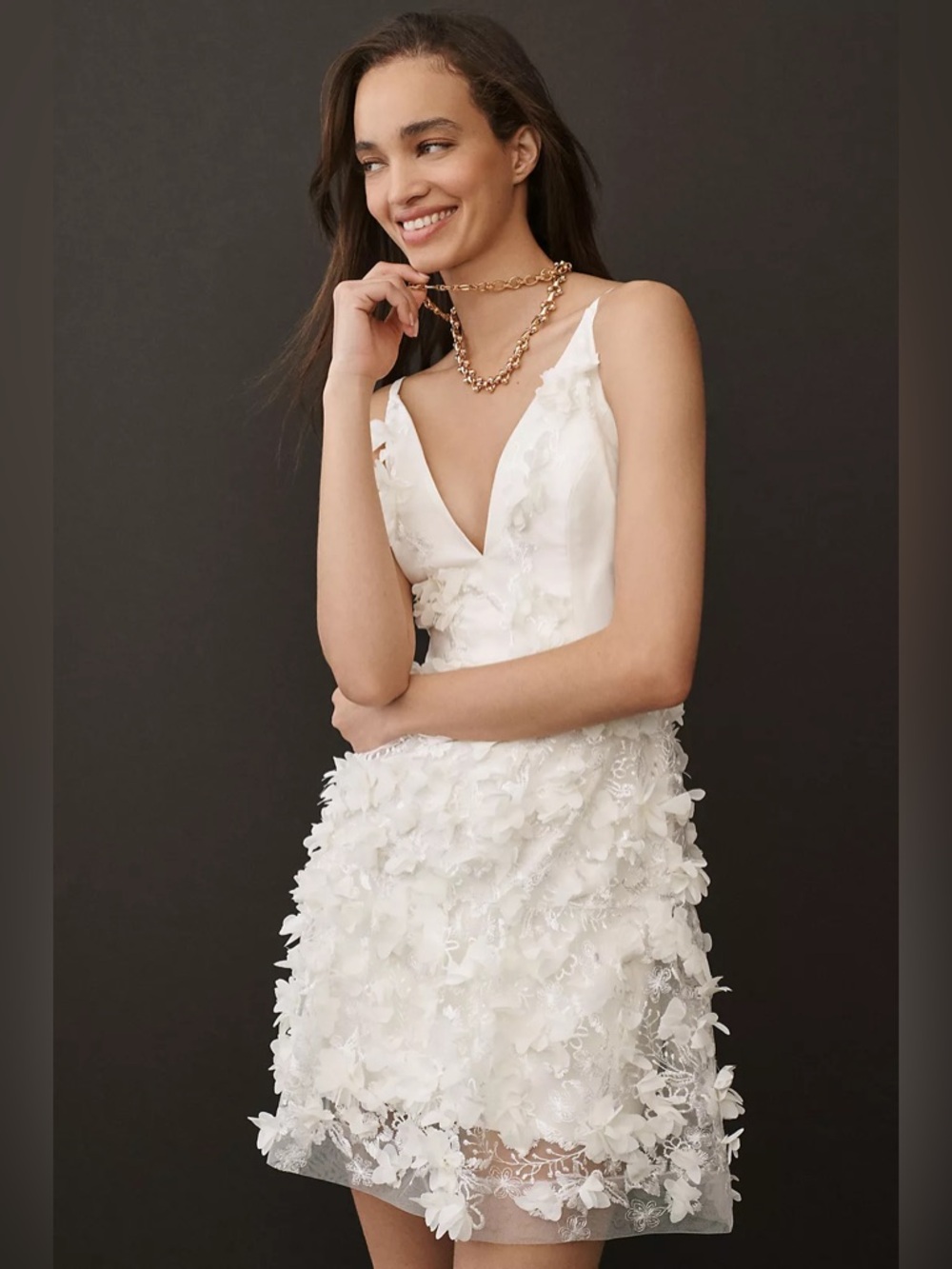 Helsi
Riley Floral Appliqué V-Neck Fit & Flare Mini Dress